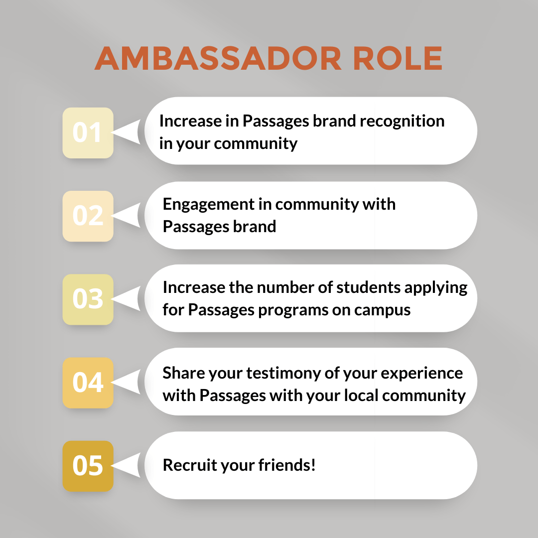 Passages Ambassador | Passages
